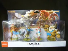 任天堂 - 任天堂 アミーボ  ゼルダの伝説 英傑 4人セット ブレスオブザワイルド 新品 170614_zelda_botw_amiibo_4cham