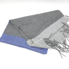 ◇ ⊆ シルケボーウルドスピンデリ シンプル　シック系 マフラー グレー系 メンズレディース E  【1505130004236】