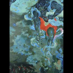 加藤栄三　七宝焼　鵜飼　陶板画　2枚組 加藤栄三 七宝焼 鵜飼 陶板画 2枚組