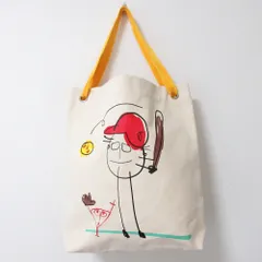 PLAN C/プランシー】イラストスケッチプリント 2way ショルダー