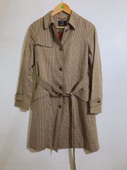 【12/6出品停止】【美品】23区 コート チェック ブラウン
