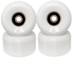 スケボー ハード ウィール  タイヤ コニカル ホワイト ハード  abec11 セット　101a