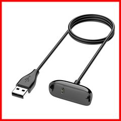充電器 充電器 ケーブル スマートウォッチアクセサリ USB 2 Inspire 急速充電 Fitbit 充電スタンド フィットビット (100cm) 対応 Amzpas