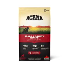 アカナ　スポーツ＆アジリティレシピ（全犬種　大変活発な犬用）　11.4ｋｇ　【ドッグフード】【正規品】