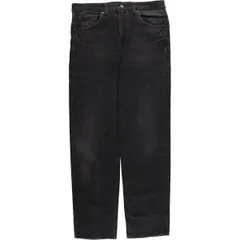 古着 90年代 リーバイス Levi's 505-0260 ブラックデニム テーパードデニムパンツ USA製 メンズw34相当/evb007578