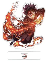 【中古】アクリルスタンド・アクリルパネル 竈門炭治郎 「ワールドツアー上映 鬼滅の刃 絆の奇跡、そして柱稽古へ ワールドツアー2024 キービジュアル ランダムアクリルスタンド A」 劇場グッズ