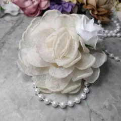 コサージュ 卒園式　卒業式　入園式入学式 結婚式 発表会 ＊フォーマルコサージュ＊パールブローチ250