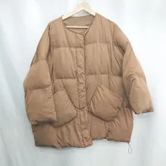 ◇ ⊇ BANNER SELECT 中綿 長袖 コート サイズM ブラウン レディース E  【1502200008705】