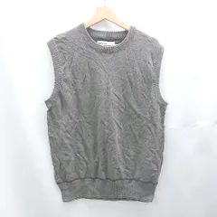 ◇ ⊇ MHL. エムエイチエル ニット ベスト サイズL チャコールグレー系 メンズ E  【1503050019538】のサムネイル