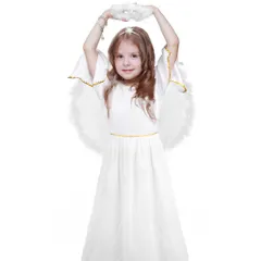 新品 [DERAYEE] コスチューム 仮装セット コスプレ 子供 天使の輪 天使の翼 小物 可愛い お化け屋敷 パーテイー ハロウィン クリスマス 写真撮影 贈り物 男女共用