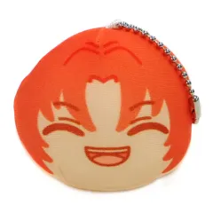 【中古】ぬいぐるみマスコット・ぬいぐるみバッジ 月永レオ(なははver.) 「あんさんぶるスターズ! おまんじゅうにぎにぎマスコット4」 文教堂・アニメガBOX購入特典