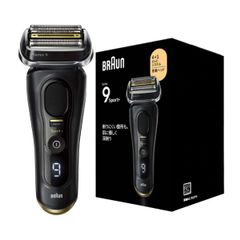 【外箱破損/在庫あり】BRAUN ブラウン　シリーズ9 Sport+　9310s 海外対応 アトリエブラック 9310s 4枚刃 AC100V-240V
