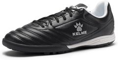 KELME メンズ インドアターフ サッカーシューズ アーチサポート サッカースパイク パフォーマンス フットサルスニーカー US サイズ: 9 カラー: ブラック