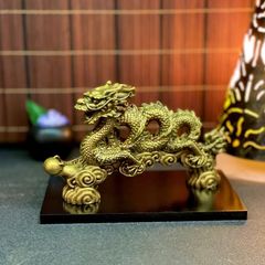 高岡銅器 伝統美術品 村田宏作 龍 置物 干支 金運 繁栄 縁起物 - メルカリ