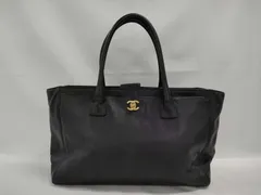 【美品❗✨】シールあり　シャネル　エグゼクティブトート　カーフ　ココマーク 美品❗✨】シールあり シャネル エグゼクティブトート カーフ