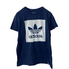 adidas 半袖 プリントTシャツ M ネイビー アディダス 古着卸 アメリカ仕入 a705-5708