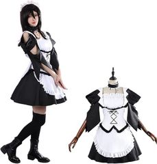 会長はメイド様！コスプレ用衣装 ウィッグ付き コスチューム 変身 仮装 変装 Cosplay 文化祭 学園祭 ハロウィン クリスマス 誕生日 忘年会