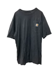 carhartt 半袖 ロゴ Tシャツ S ブラック カーハート プルオーバー ルーズフィット 古着卸 アメリカ仕入 a705-5335