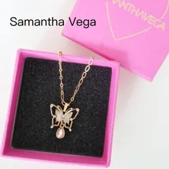 Samantha Vega  サマンサベガ　バタフライピアスネックレス 2023年製  送料込み  6453640
