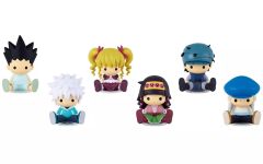 [중고] 트레이딩 피규어 총 6종 세트 [petadoll HUNTER×HUNTER 선거편]