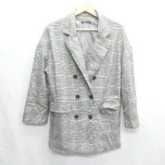 ◇ INGNI イング チェック柄 長袖 ジャケット サイズM グレー系 レディース E  【1408060043682】