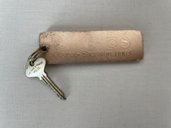 シェラトンホテル　ヴィンテージキーホルダー　Oberoi Sheraton Hotel 鍵　◎