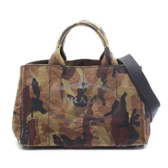 【良品！✨】プラダ PRADA トートバッグ ショルダー 2way カモフラ PRADA プラダ 迷彩柄 2WAY トートバッグ ナイロン素材