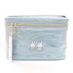 miffy ミッフィー クリアワンポイントシリーズ バニティポーチ[ブルー]DBM-1067※