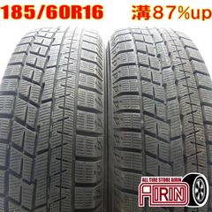 中古 185/60R16 YOKOHAMA iceGUARD 6 IG60 2本 スタッドレスタイヤ ヨコハマ アイスガード６ IG60 ラクティス デミオ トレジア ヤリス   などに 中古タイヤ 16インチ