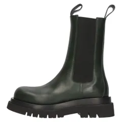 BOTTEGA VENETA ボッテガヴェネタ ラグ ブーツ サイドゴア42 新品同様 BOTTEGA VENETA ボッテガヴェネタ タイヤラグブーツ