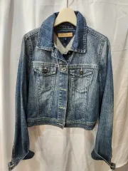 S ) トミーヒルフィガー クロップド デニム ジャケット