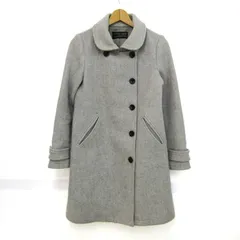 アーバンリサーチドアーズ ステンカラーコート ウール混 ブランド アウター レディース 38サイズ グレー URBAN RESEARCH DOORS 【中古】