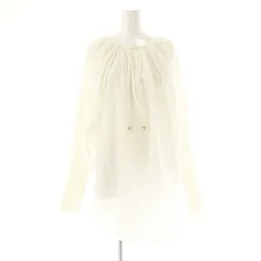 ビアズリー BEARDSLEY ガリャルダガランテ 2way シャーリングカフスブラウス 長袖 F ホワイト /HK ■OS ■SH レディース ビアズリー BEARDSLEY ガリャルダガランテ 2way シャーリング