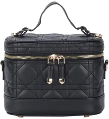 【人気商品】[アルトローズ] ショルダーバッグ バニティ 斜め掛け キルティング マチあり 合皮 小さめ 収納