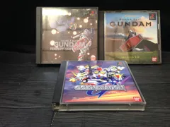 [機動戦士ガンダム Version 2.0, PERFECT ONE YEAR WAR], SDガンダム Gジェネレーション PS1 プレステ ソフト 3点まとめて mGG135 ● ★