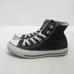 z■【23cm】コンバース/CONVERSE ALL STAR ハイカットキャンバススニーカー■黒/LADIES/60【中古】■
