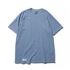 XG ガーメントダイ クルーネックTシャツ (ブルーグレー) XL - メルカリ