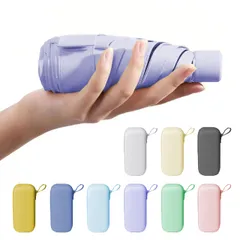 【特価商品】手動 おしゃれ レゼント 小型 耐風撥水 折り畳み傘 人気 耐久 日焼け防止 6本骨 高強度グラスファイバー 紫外線遮断 収納ポーチ付き 持ち運びに便利 小さなかわいい 晴雨兼用 超軽量ポータブル折りたたみ傘 大人 日傘 軽量折り畳み傘 TVVTO