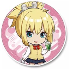 【中古】バッジ・ビンズ コハク 「Dr.STONE ぷちちょこ トレーディング缶バッジ 放課後」