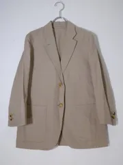 【匿名配送】MARGARET HOWELL ベージュジャケット サイズ2 MARGARET HOWELLマーガレットハウエル COTTON LINEN コットン