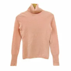 ユニクロ セーター トップス タートルネック ニット カシミヤ100% レディース Sサイズ ピンク UNIQLO 【中古】