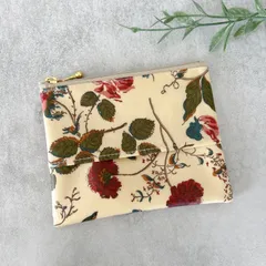 大人可愛いリバティプリントのポケットティッシュケース/ガーデン/ハンドメイド