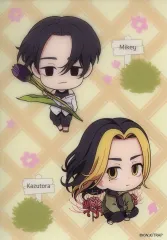 【中古】キャラカード 羽宮一虎＆佐野万次郎 「東京リベンジャーズ 渋谷ポップアップショップジャック2023 my flowers フェア in アニメイト トレーディングクリアカード my flowers」