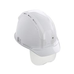 タジマ tajima セフメット ホワイト シールド付 HSWWSB 建築 建設 電設 足場 電気 工事 土木 工場 高所 安全 とび職 足場屋 ヘルメット