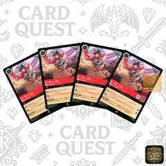 【状態A】ピーター・パン - 海賊たちの天敵 ×4枚セット｜120/204 JA 通常仕様｜ロルカナ Lorcana 第3弾『インクランド探訪』レア｜ルビー キャラクター