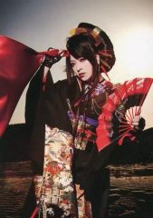 [Used] Collection Card (Female) Wagakki Band / Suzuhana Yuuko / Knee-up / DVD/Blu-ray "Ikusa - Nadeshiko Sakura" (AVBD-92218, AVXD-92219) Bonus Trading Card