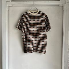 90s STUSSY BORDER TEE VS-AI0719-010