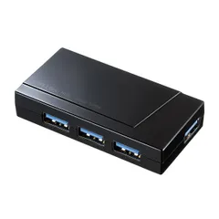【新品・7営業日以内発送】サンワサプライ USB-3H417BKN USB3．2 Gen1 4ポートハブ 4ポート・バスパワー USB3H417BKN【沖縄離島販売不可】