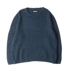美品 NEIGHBORHOOD ネイバーフッド ニット サイズ:L 21AW モヘヤ ニット セーター (MOHAIR / AN-KNIT. LS) ネイビー 紺 トップス プルオーバー 長袖【メンズ】のサムネイル