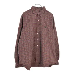 Polo by Ralph Lauren ポロ ラルフローレン ボタンダウン 長袖シャツ タータンチェック(メンズ XXL)中古 古着 U5355